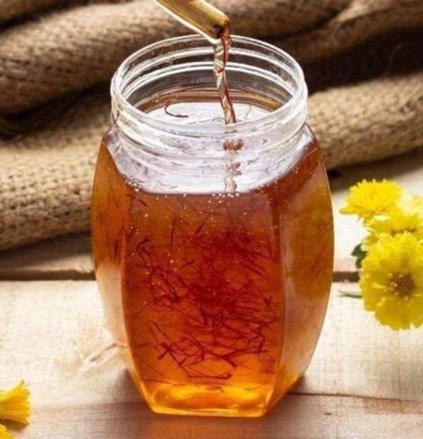 Saffron Honey in Pakistan Pure Organic Honey